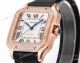 Swiss Grade Copy Cartier Santos de Cartier 35.1 Lady THB 9015 Rose Gold Diamond-set (3)_th.jpg